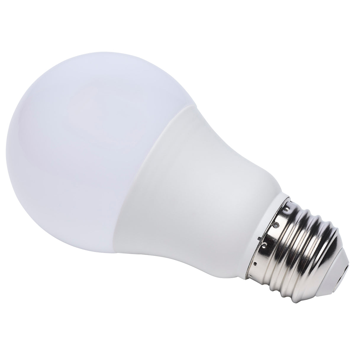 9.1 Watt A19 LED - 5000K CCT - Medium Base - White Finish - 12V-24VAC - 12V-34VDC