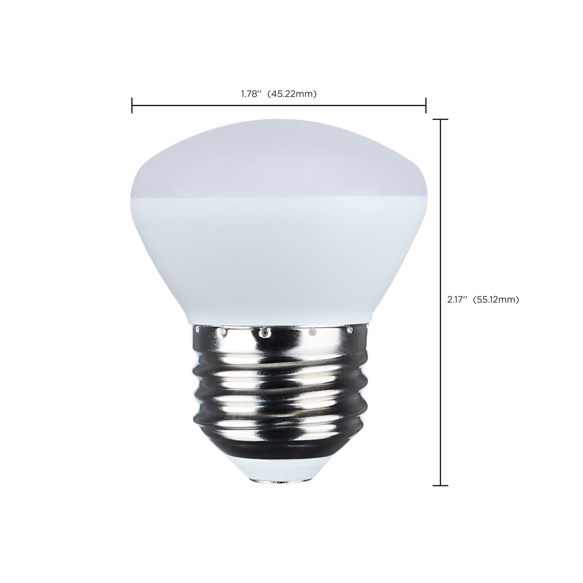 3.5 Watt - R14 LED - Medium Base - 3000K CCT - Frost Finish - 120 Volt