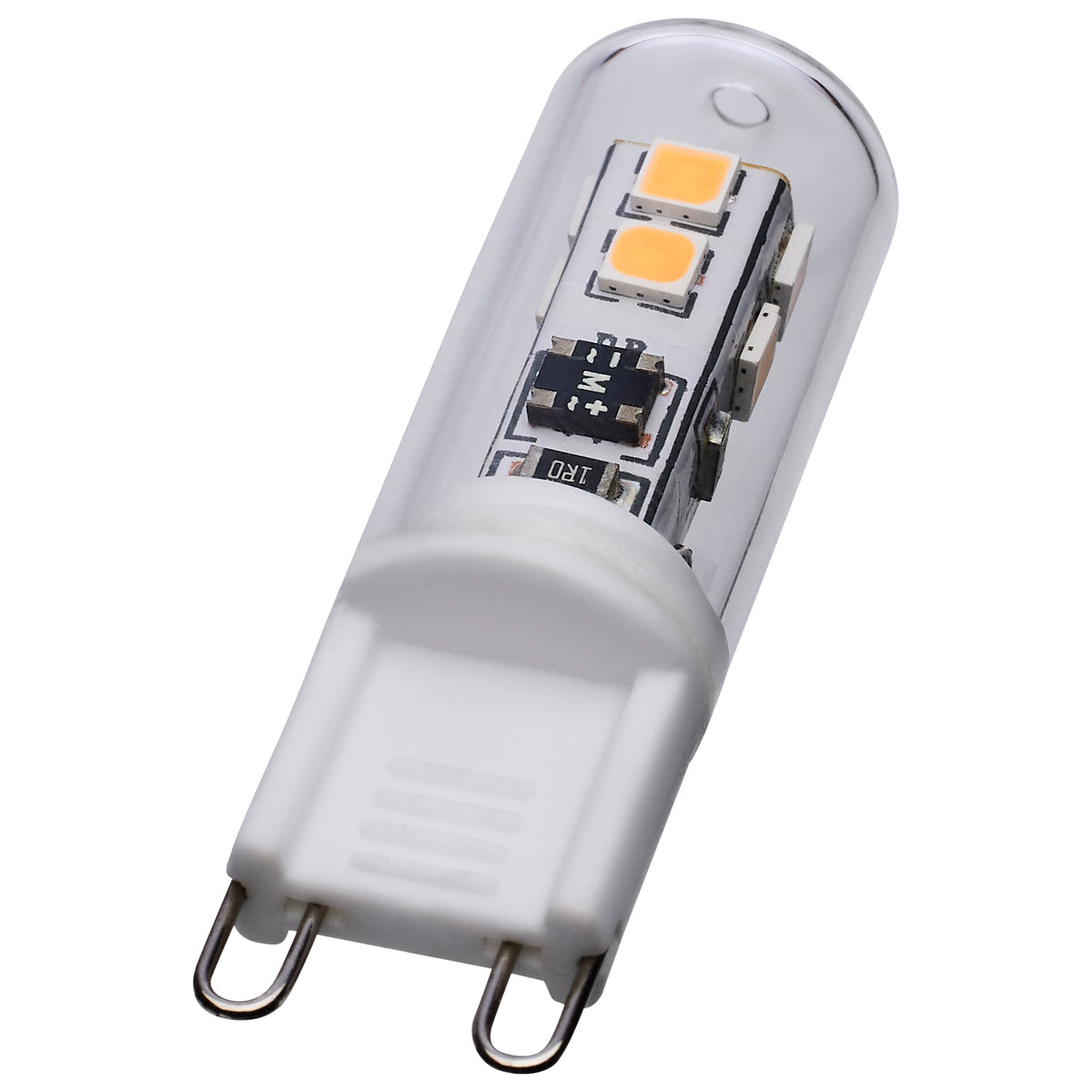2 Watt T4 LED - Clear Finish - G9 Base - 3000K - 120 Volt bulb or fixture view