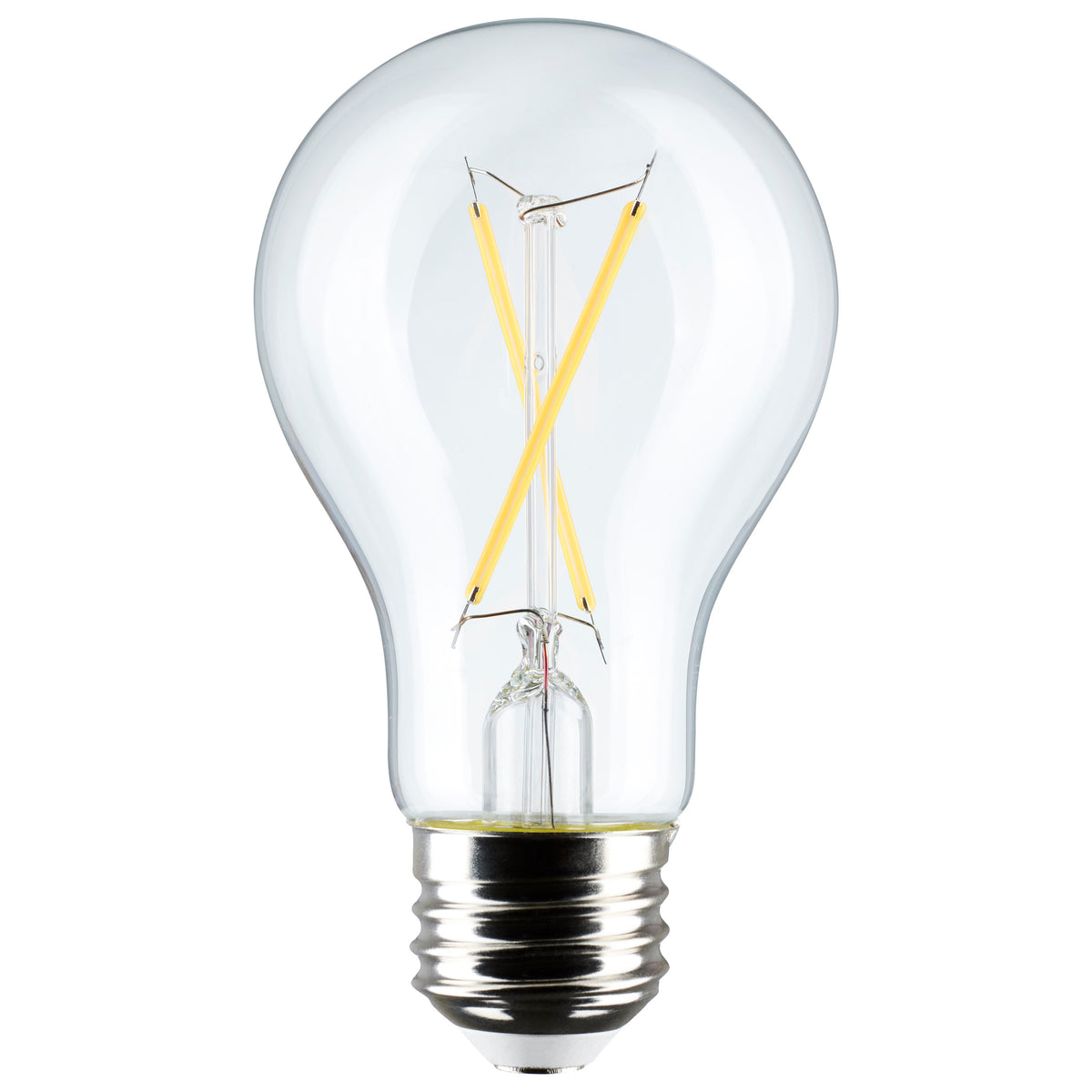 5 Watt A19 LED Filament - Clear - 2700K - Medium Base - 120 Volt - 4-Pack