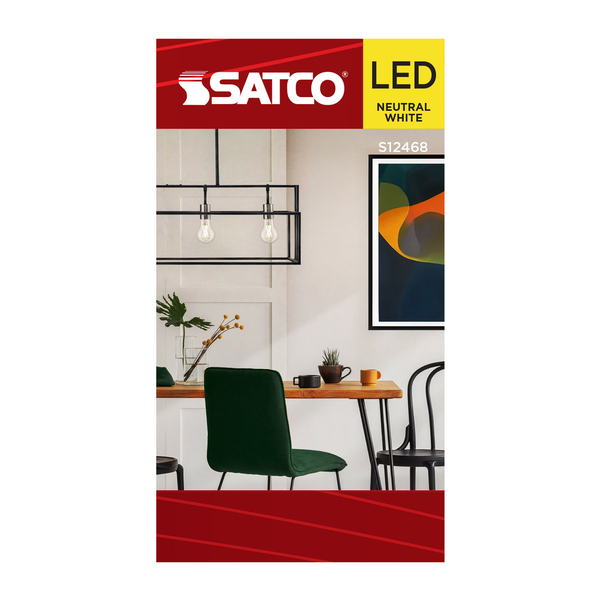 5 Watt A19 LED - Medium Base - Clear - 3500K CCT - 120 Volt