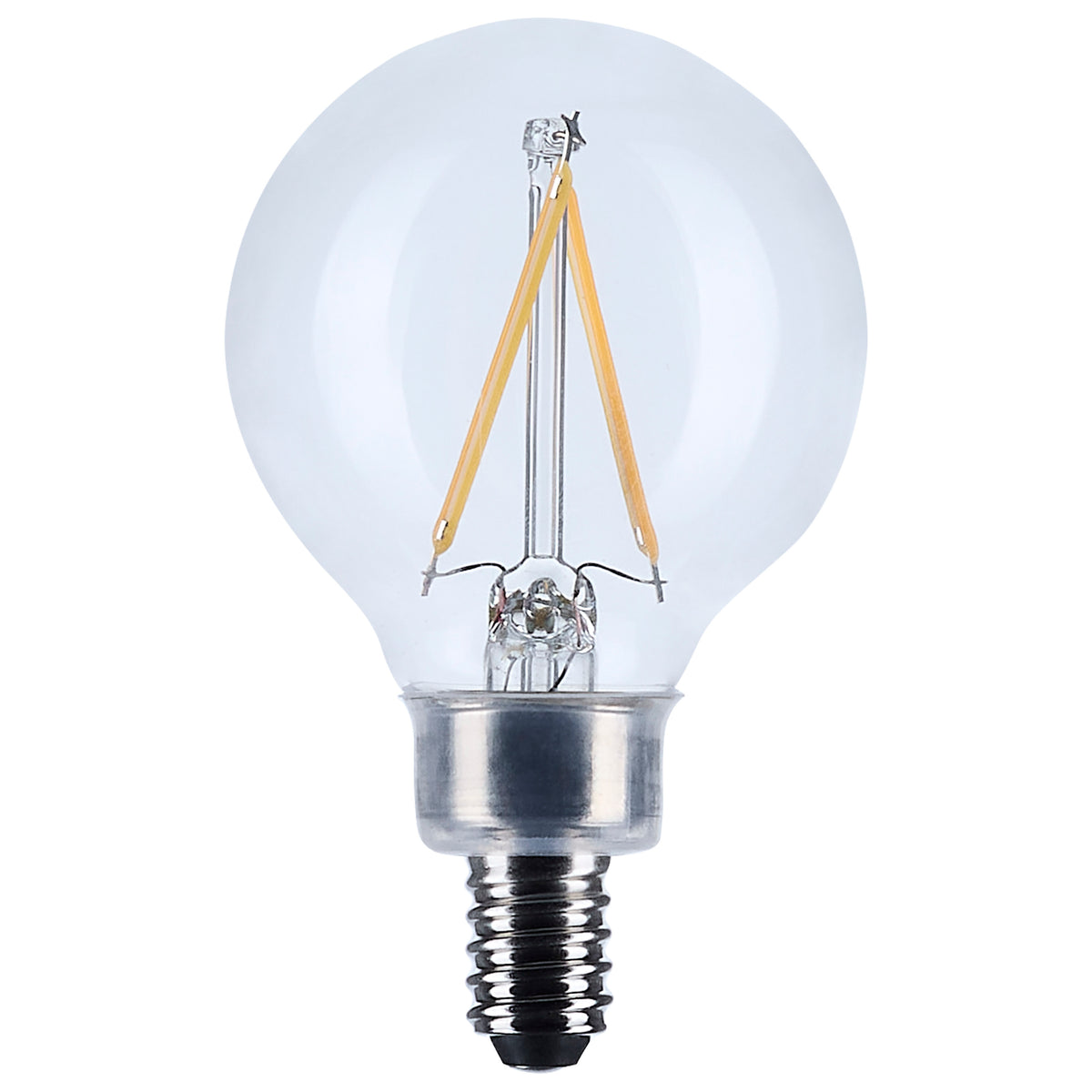 3 Watt G16.5 LED - Candelabra Base - Clear - 3000K - 120 Volt product image