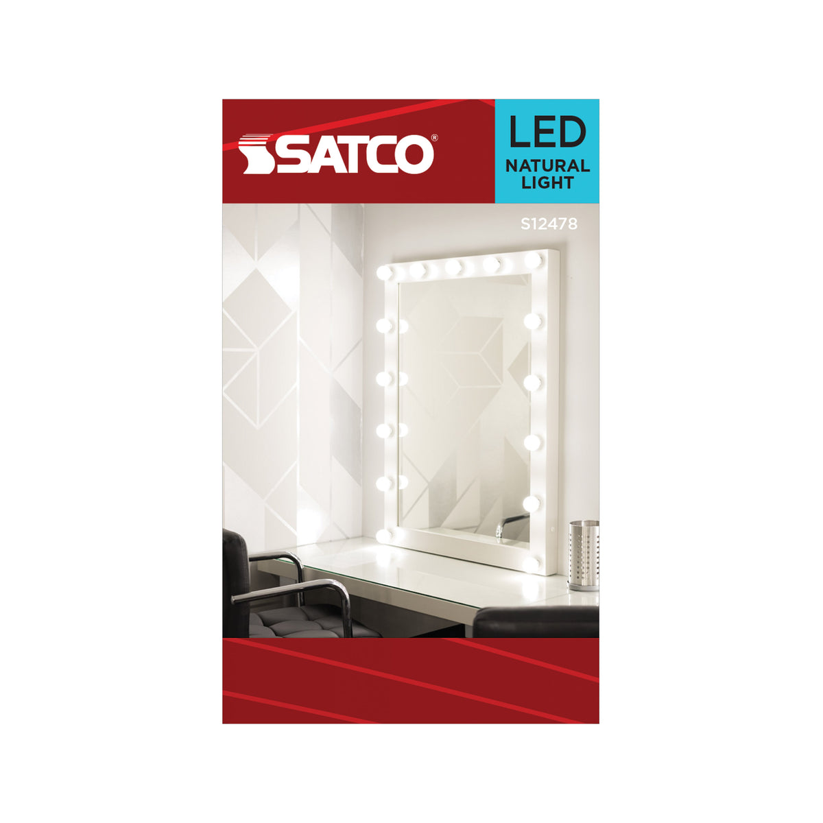 5.5 Watt G16.5 LED - Candelabra Base - Clear - 5000K CCT - 120 Volt
