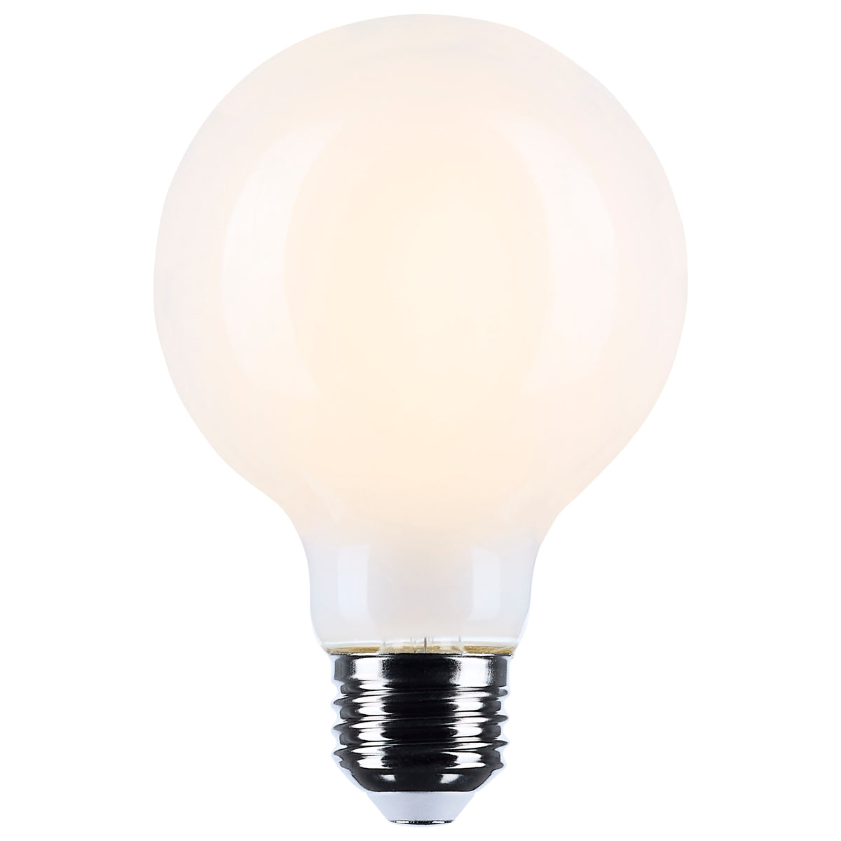6 Watt G25 LED - Medium Base - White Finish - 3500K CCT - 120 Volt