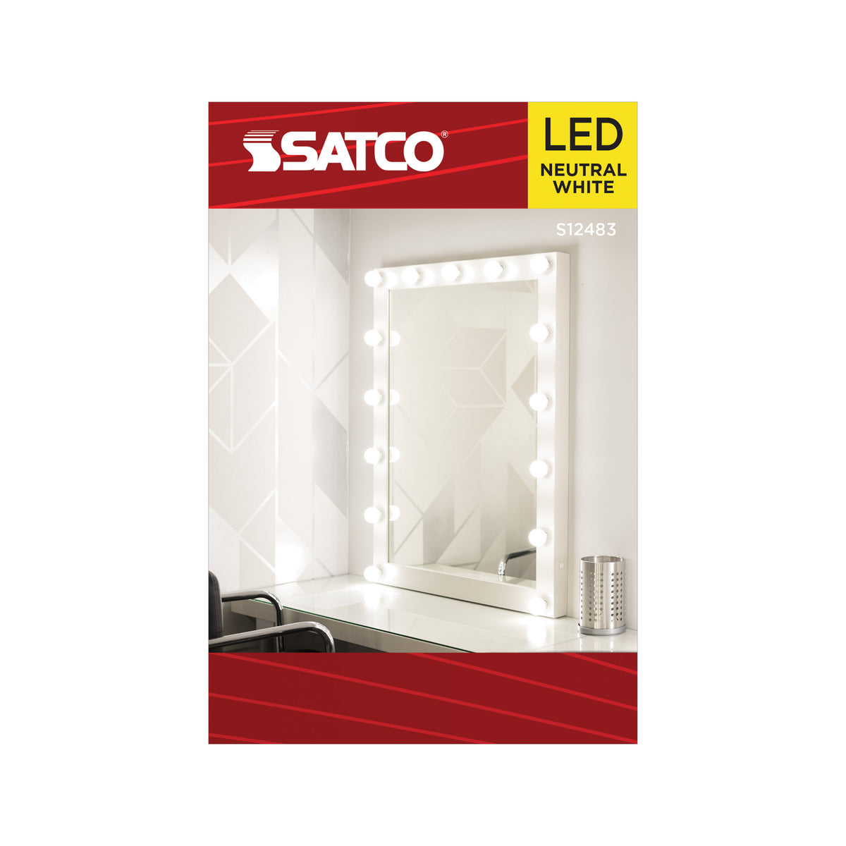 6 Watt G25 LED - Medium Base - White Finish - 3500K CCT - 120 Volt