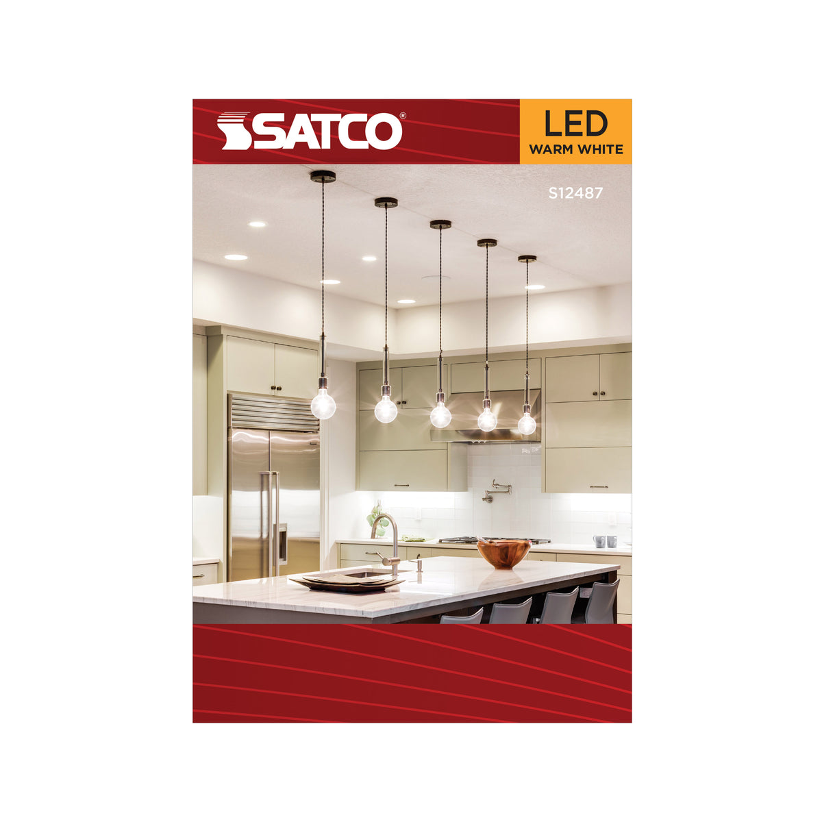 8 Watt G40 LED - Medium Base - Clear - 2700K CCT - 120 Volt