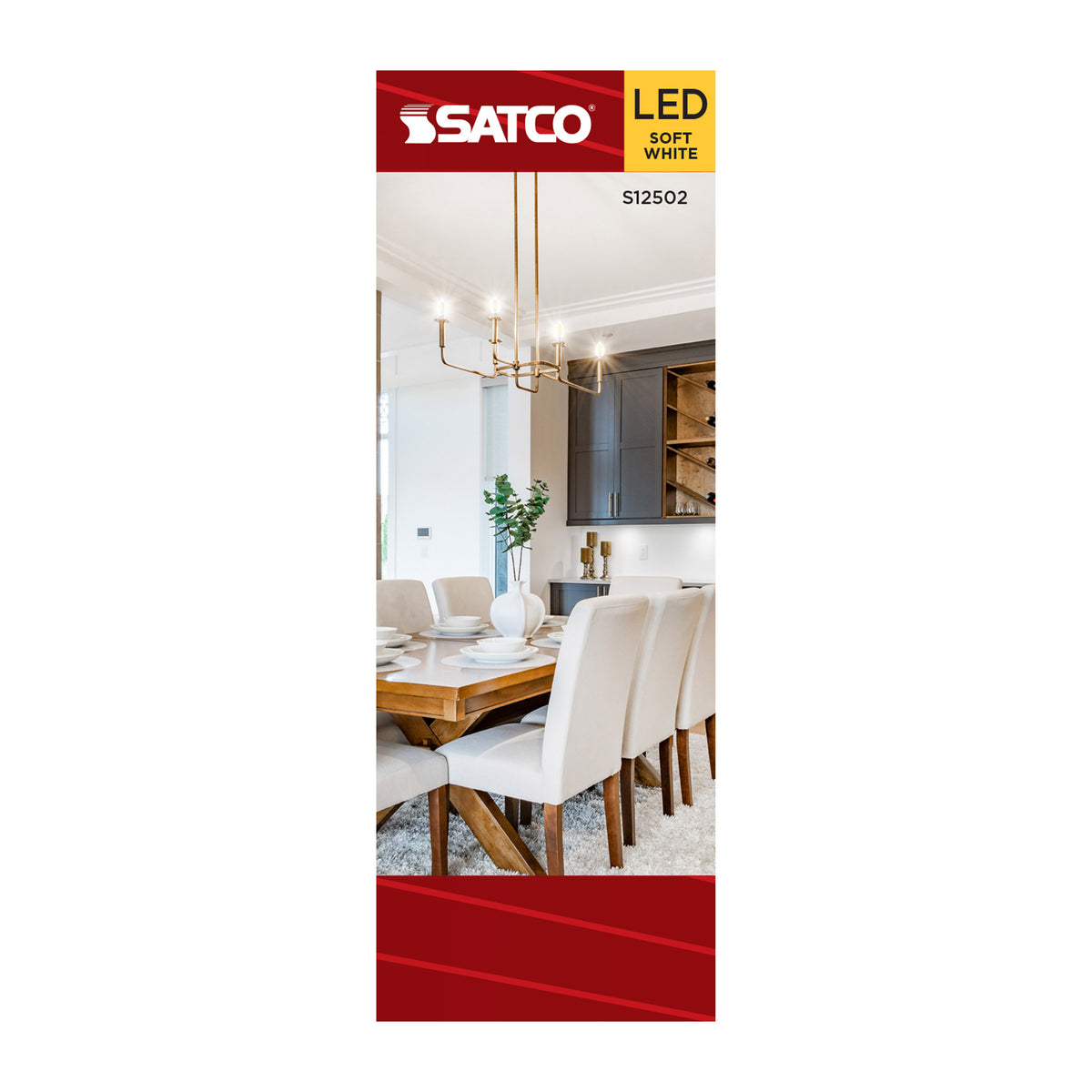 5.5 Watt B11 LED - Medium Base - Clear - 3000K CCT - 120 Volt