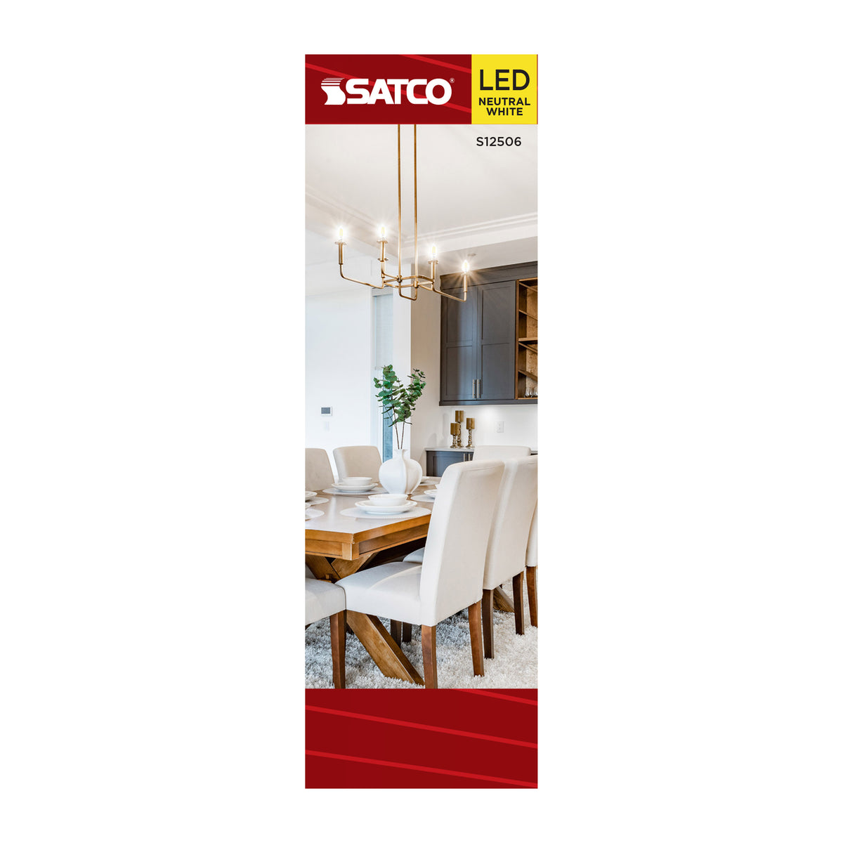 4 Watt CA10 LED - Candelabra Base - Clear - 3500K CCT - 120 Volt