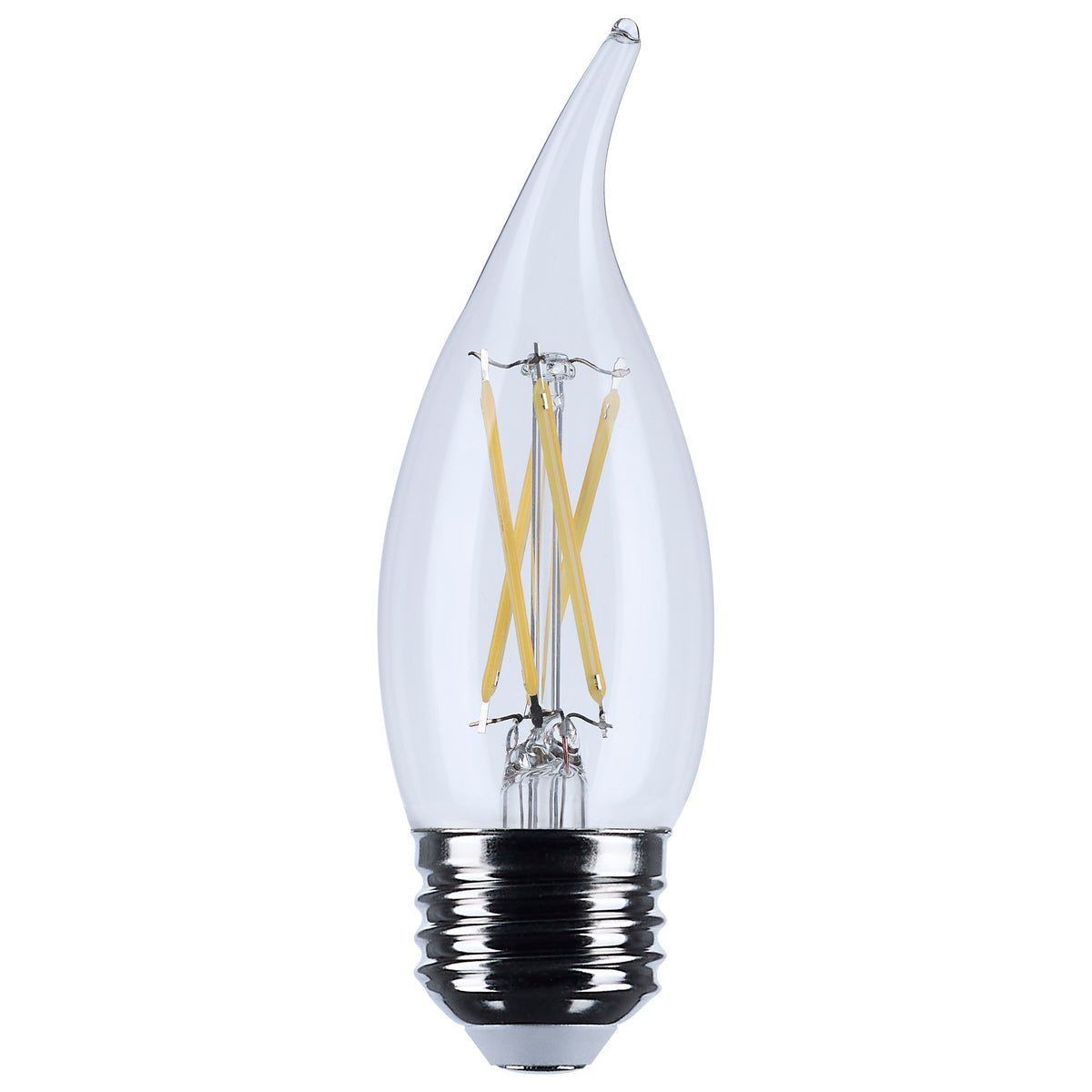 5.5 Watt CA10 LED - Medium Base - Clear - 3000K - 120 Volt product image