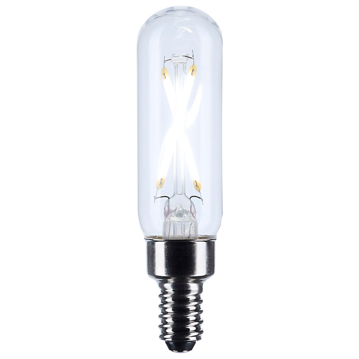 2.8 Watt T6 LED - Candelabra Base - Clear - 5000K CCT - 120 Volt