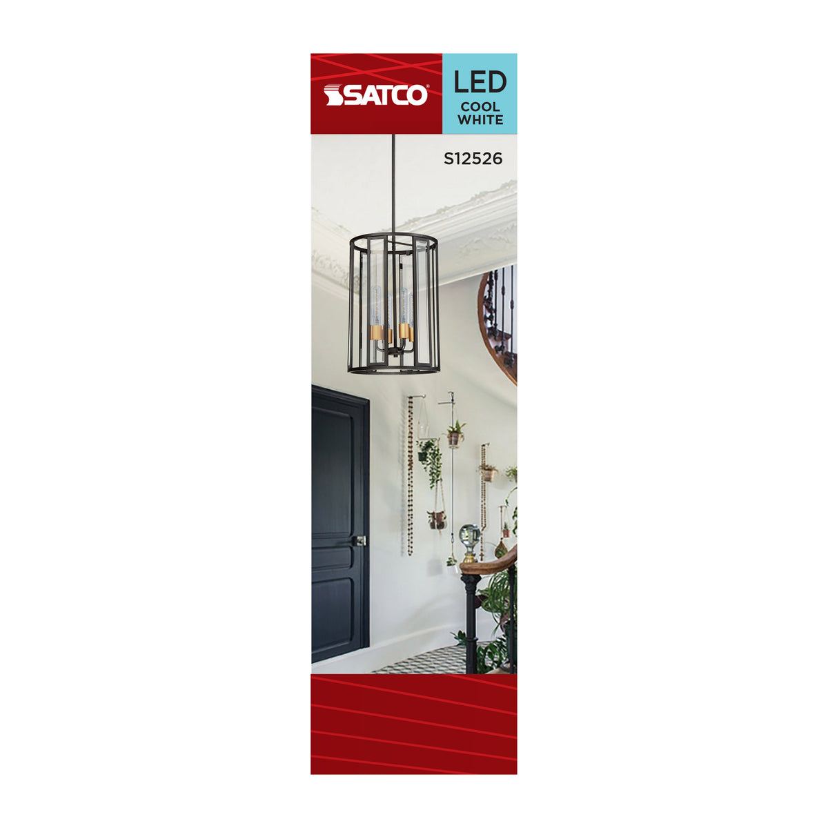 8 Watt T10 LED - Medium Base - Clear - 4000K CCT - 120 Volt