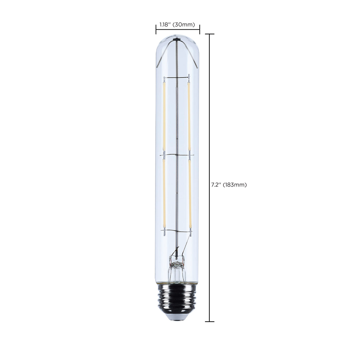 5 Watt T9 LED - Medium Base - Clear - 3000K CCT - 120 Volt