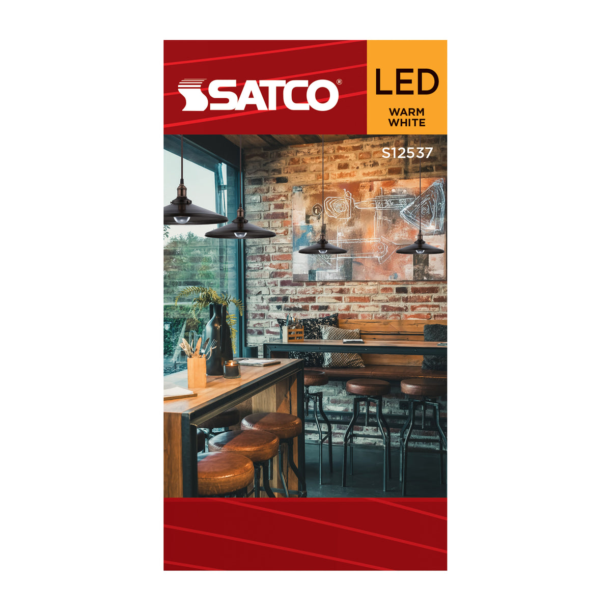 8 Watt A19 LED - Medium Base - 2700K CCT - Silver Crown - 60 Watt Replacement