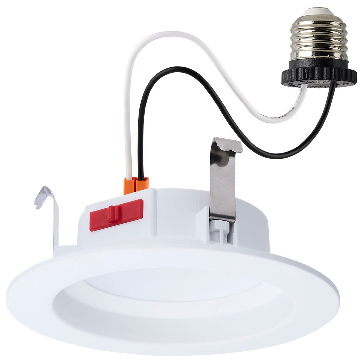 6 Watt LED Downlight Retrofit - 4 Inch - Selectable - Round - White Finish product image