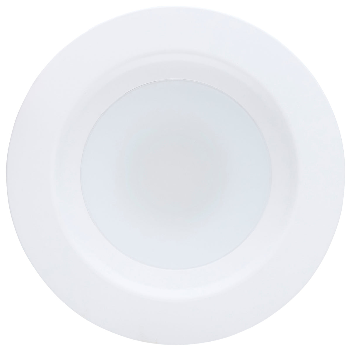 6 Watt LED Downlight Retrofit - 4 Inch - CCT Selectable - Round - White Finish