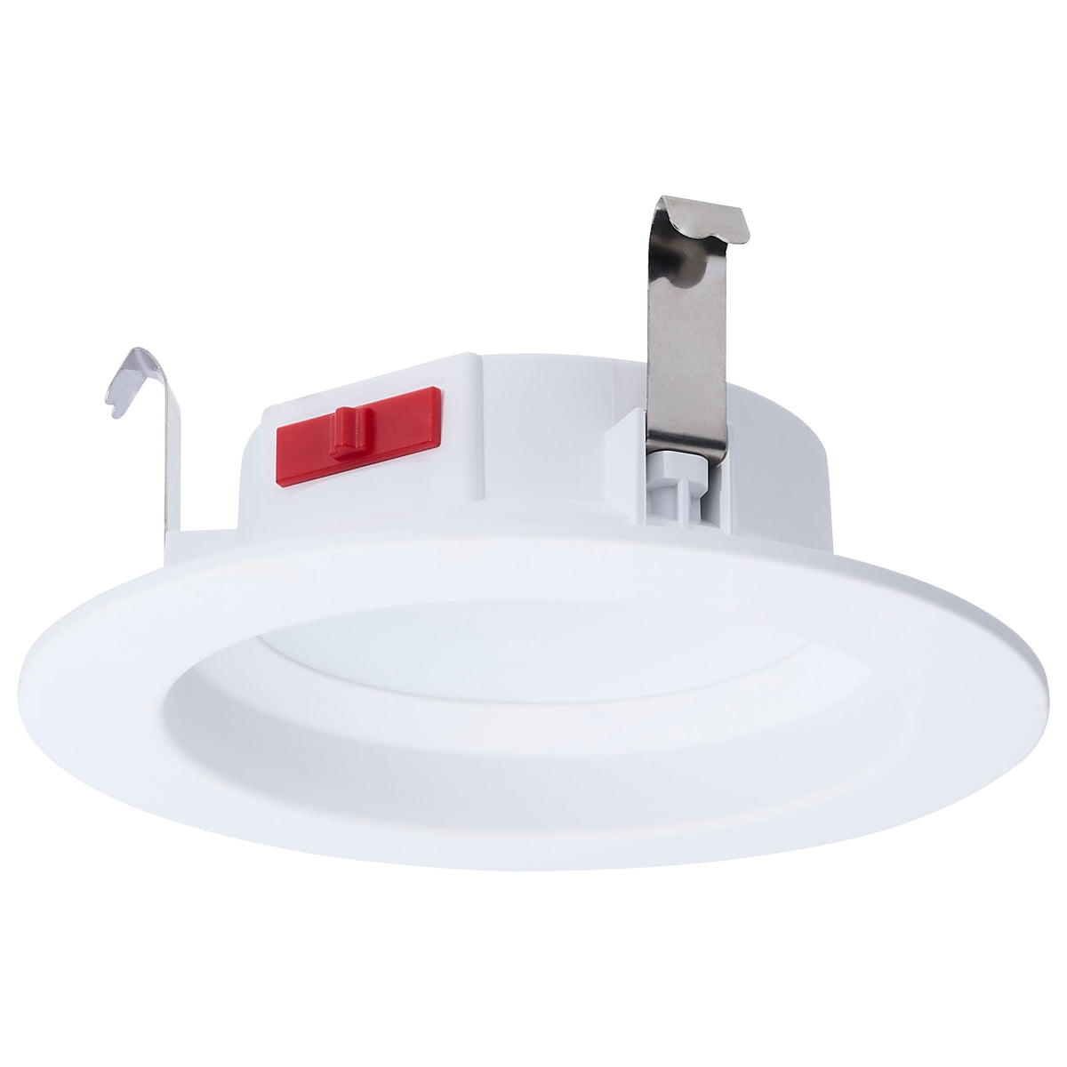 6 Watt LED Downlight Retrofit - 4 Inch - CCT Selectable - Round - White Finish
