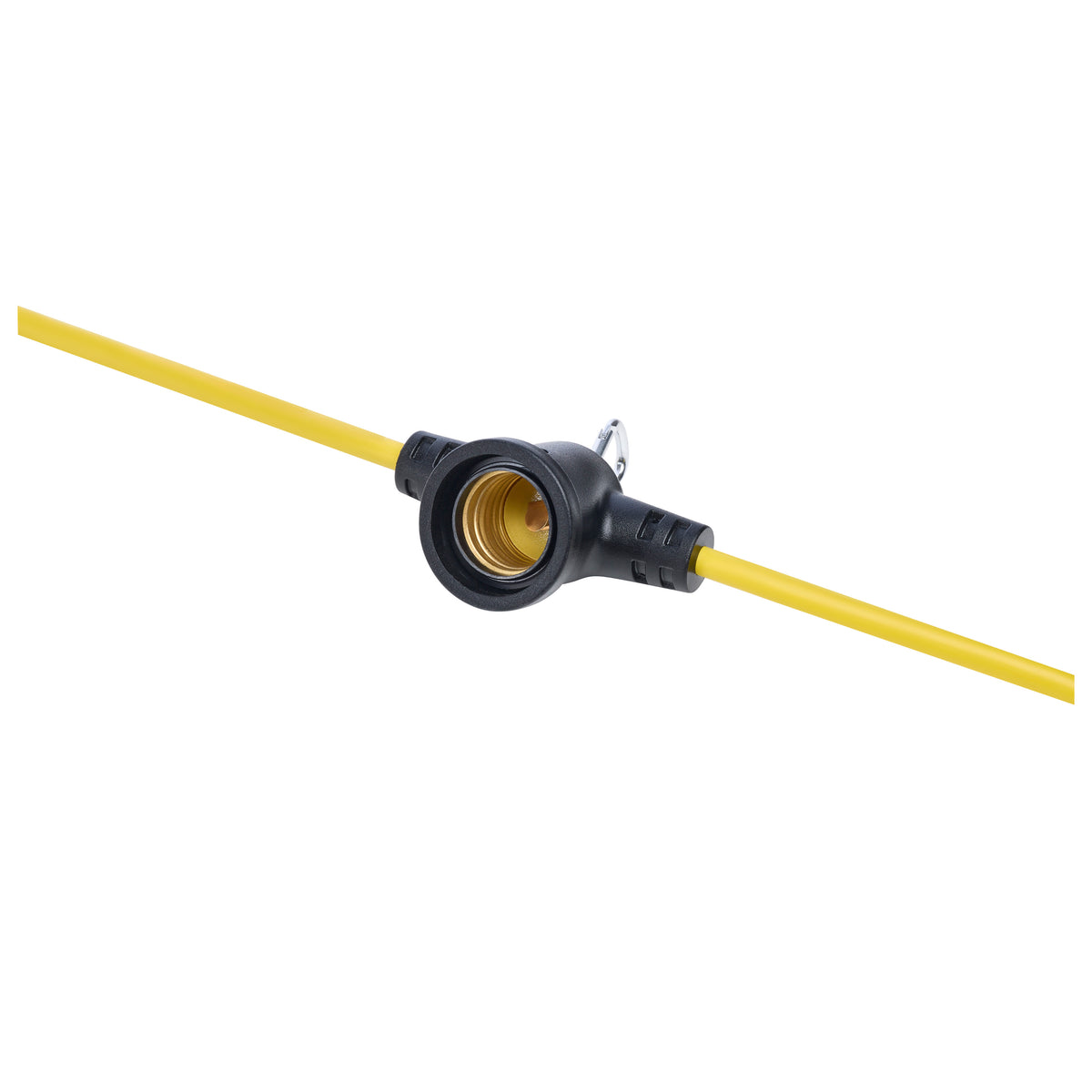 50 Foot Temporary String Light - E26 - Plastic Cages - Lamps not included