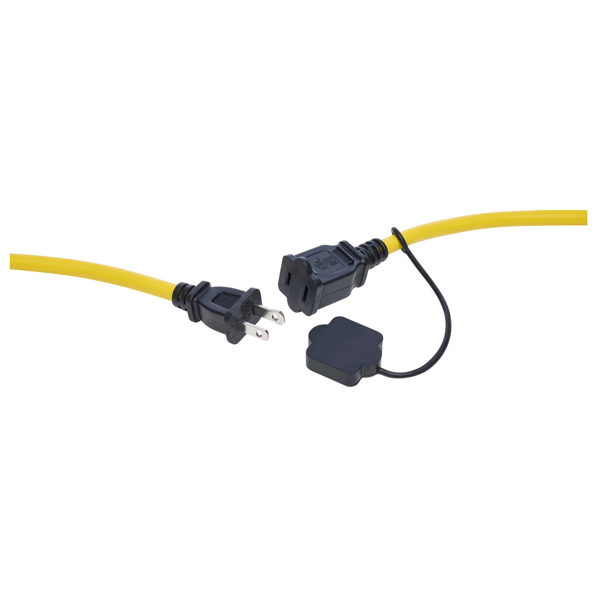 100 Foot Temporary String Light - E26 - Plastic Cages - Lamps not included