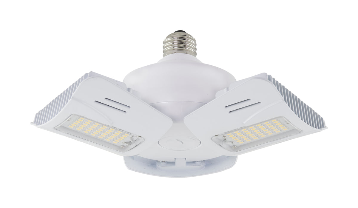 60 Watt LED Utility Light 4000K - Medium base - Adjustable Beam Angle - 120-277 Volt