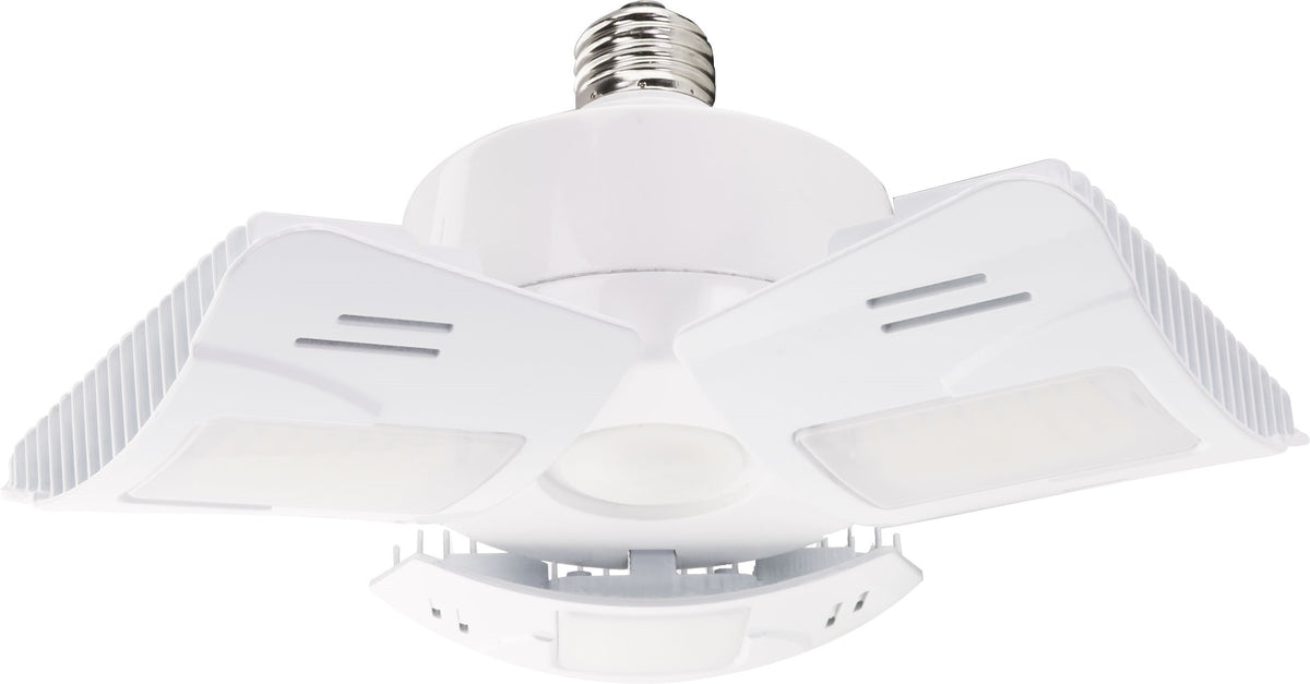 60 Watt LED Utility Light 4000K - Medium base - Adjustable Beam Angle - 120-277 Volt