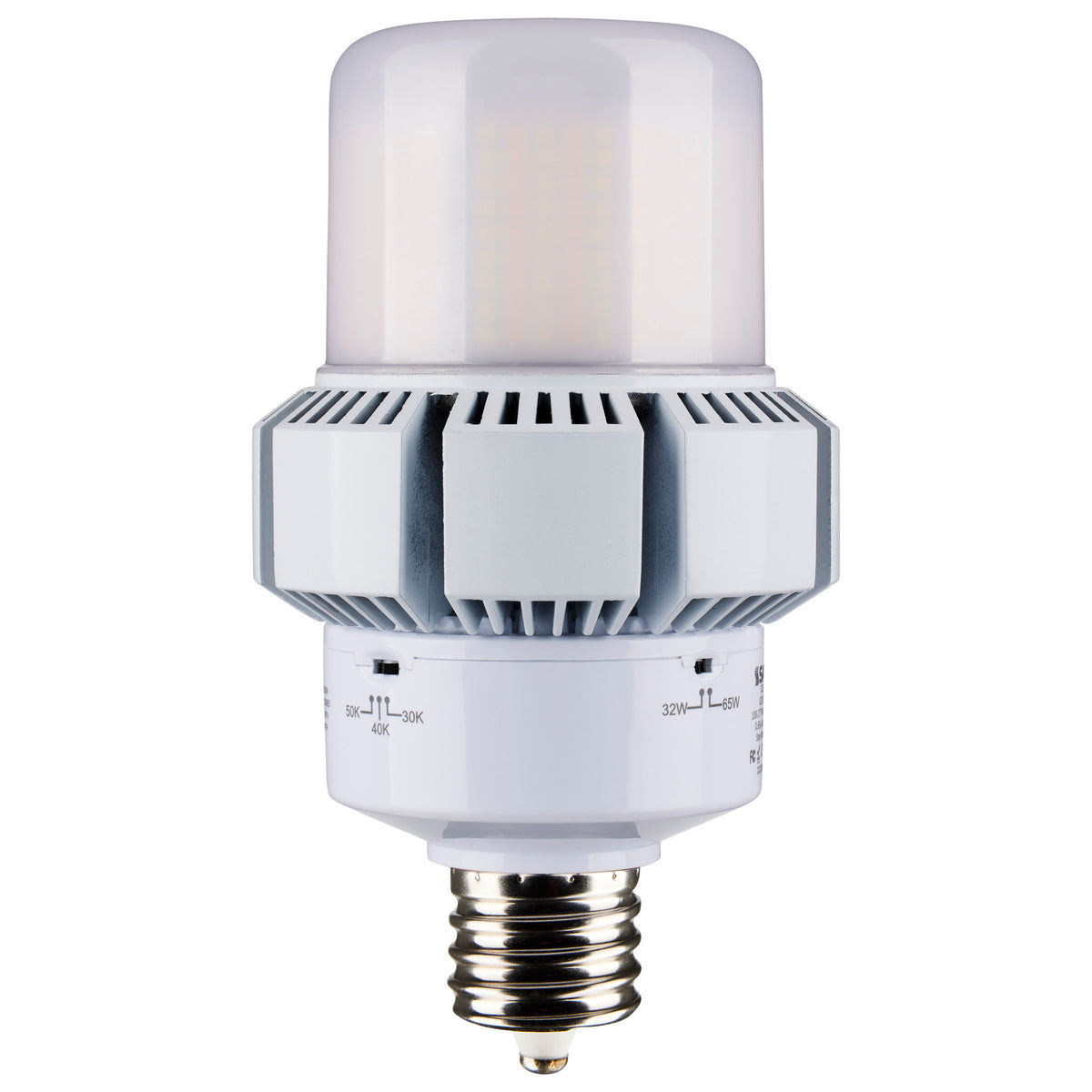 65 Watt - A-Plus 37 - LED - CCT Selectable and Wattage Selectable - Extended Mogul base - Type B - Ballast Bypass - ColorQuick Technology - PowerQuick Technology