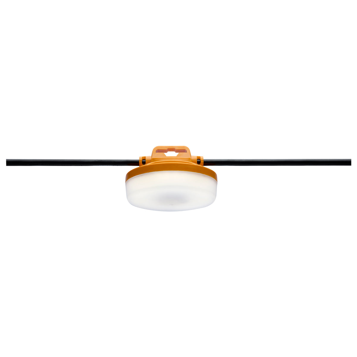 60 Watt LED High-Lumen Industrial/Commercial String Light - 5 Interconnected Lamps - 5000K - 50 Foot Integrated Cord - 120 Volt