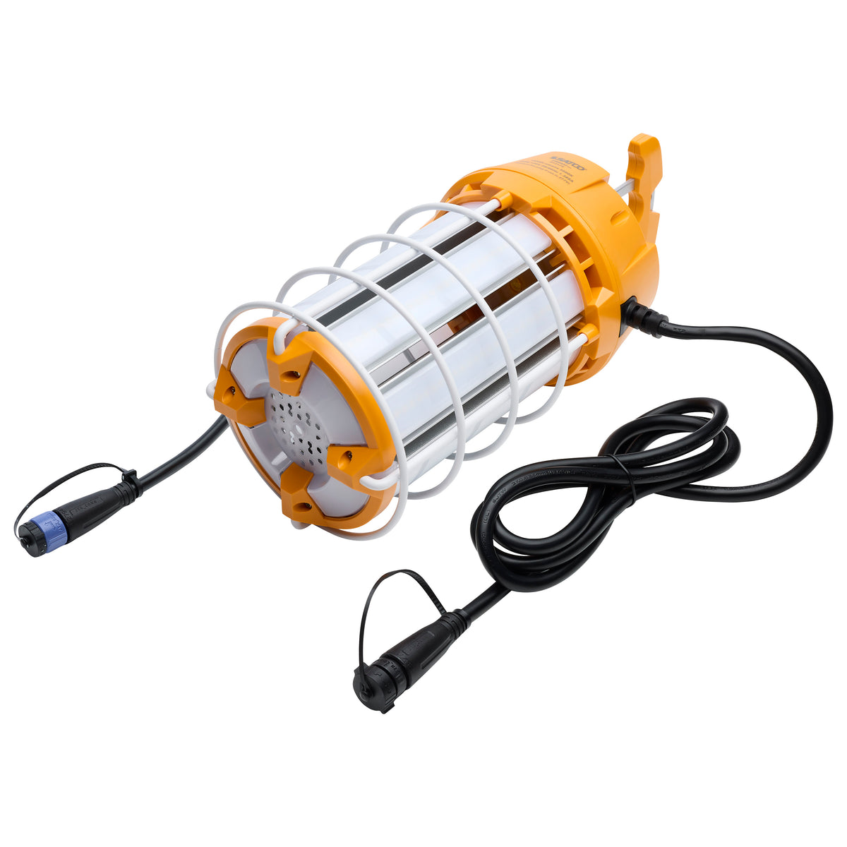 150 Watt LED Hi-Pro Temp Work Light - 5000K - Corncob Shape - 80 CRI - Orange Finish