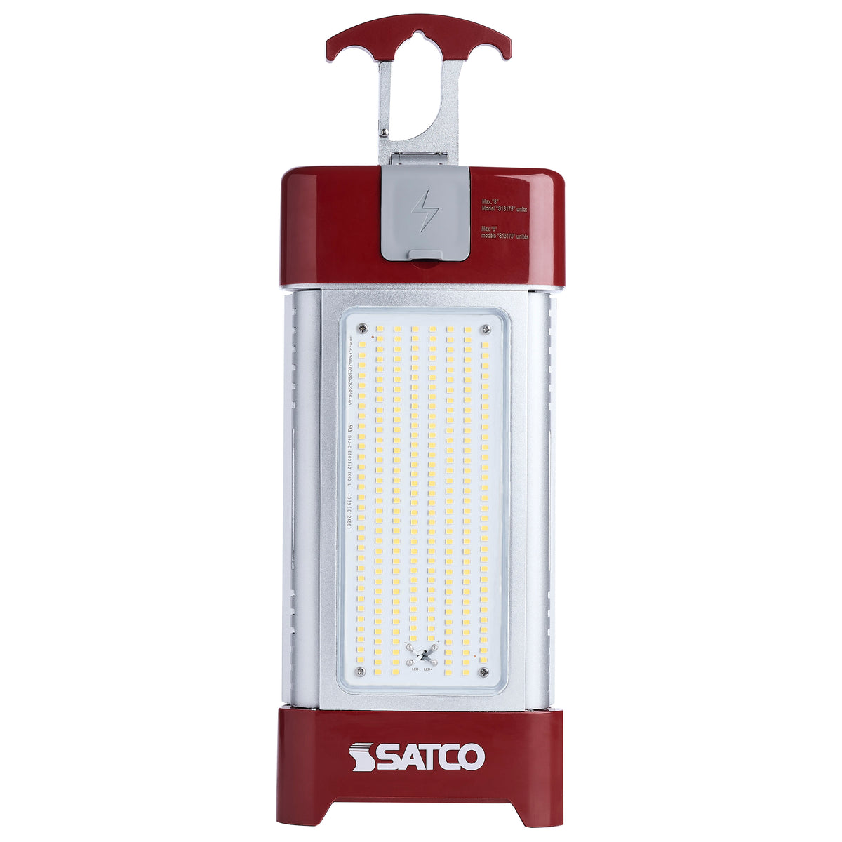 30/70/100/120 Watt LED Work Light with Remote - 5000K CCT - Red Finish - 120 Volt