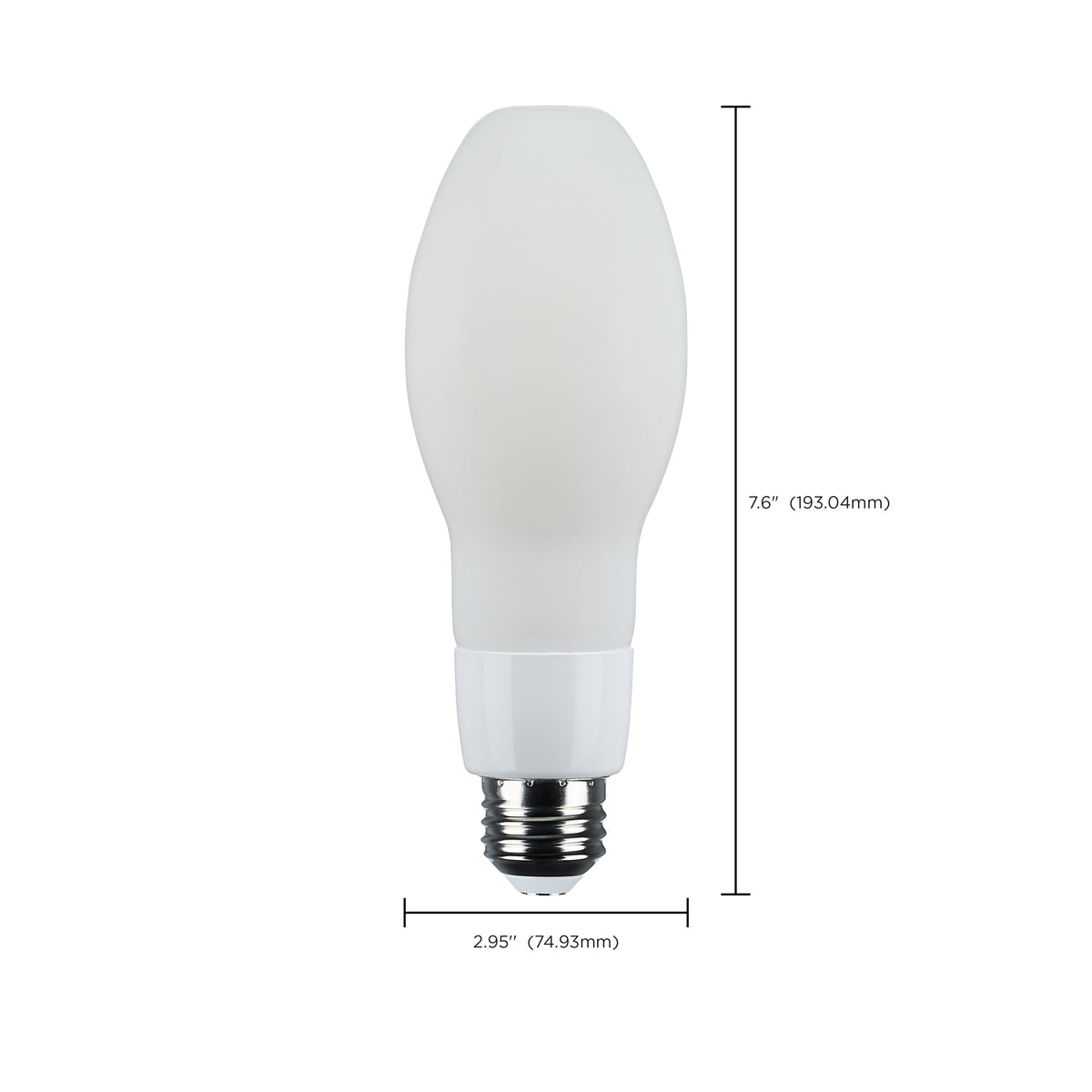 23 Watt LED HID Replacement - ED23.5 - 4000K - Medium Base - Clear - 120-277 Range Voltage