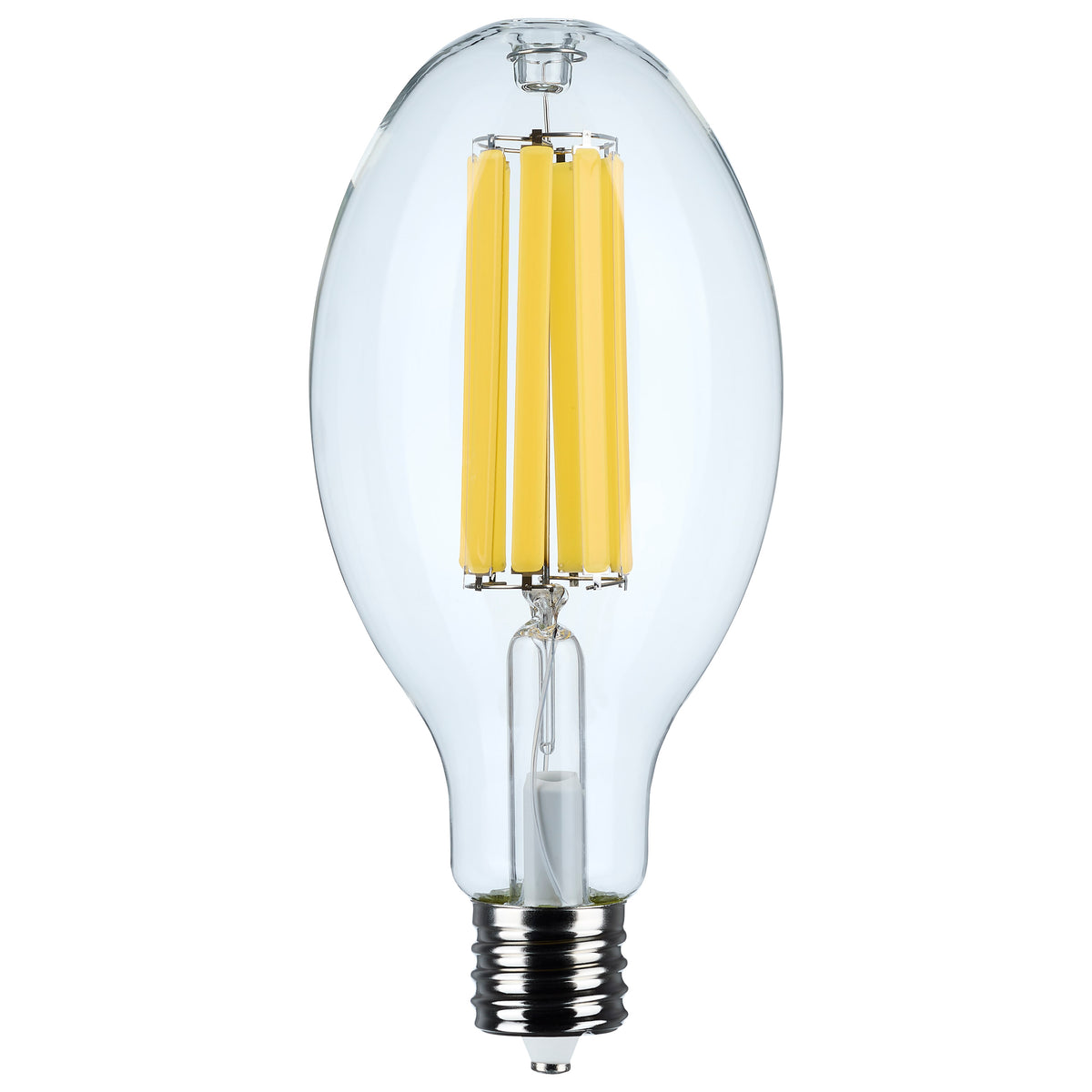 40 Watt LED HID Replacement - ED37 - 4000K - Extended Mogul Base - Clear - 120-277 Range Voltage for commercial spaces and