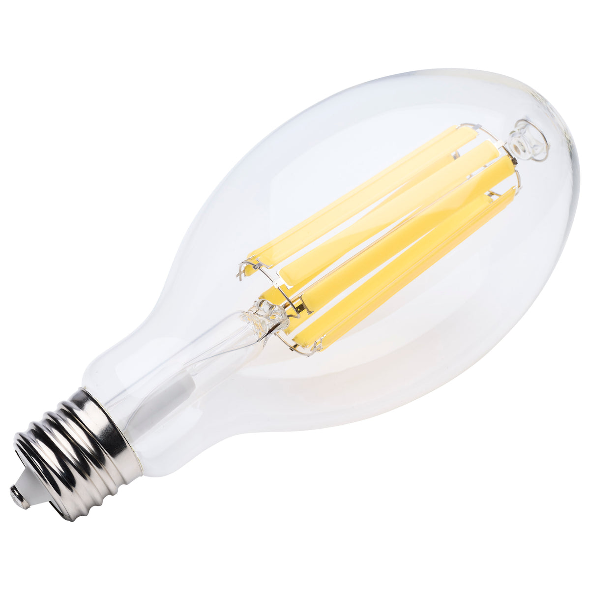 56 Watt LED HID Replacement - ED37 - 4000K - Extended Mogul Base - Clear - 120-277 Range Voltage