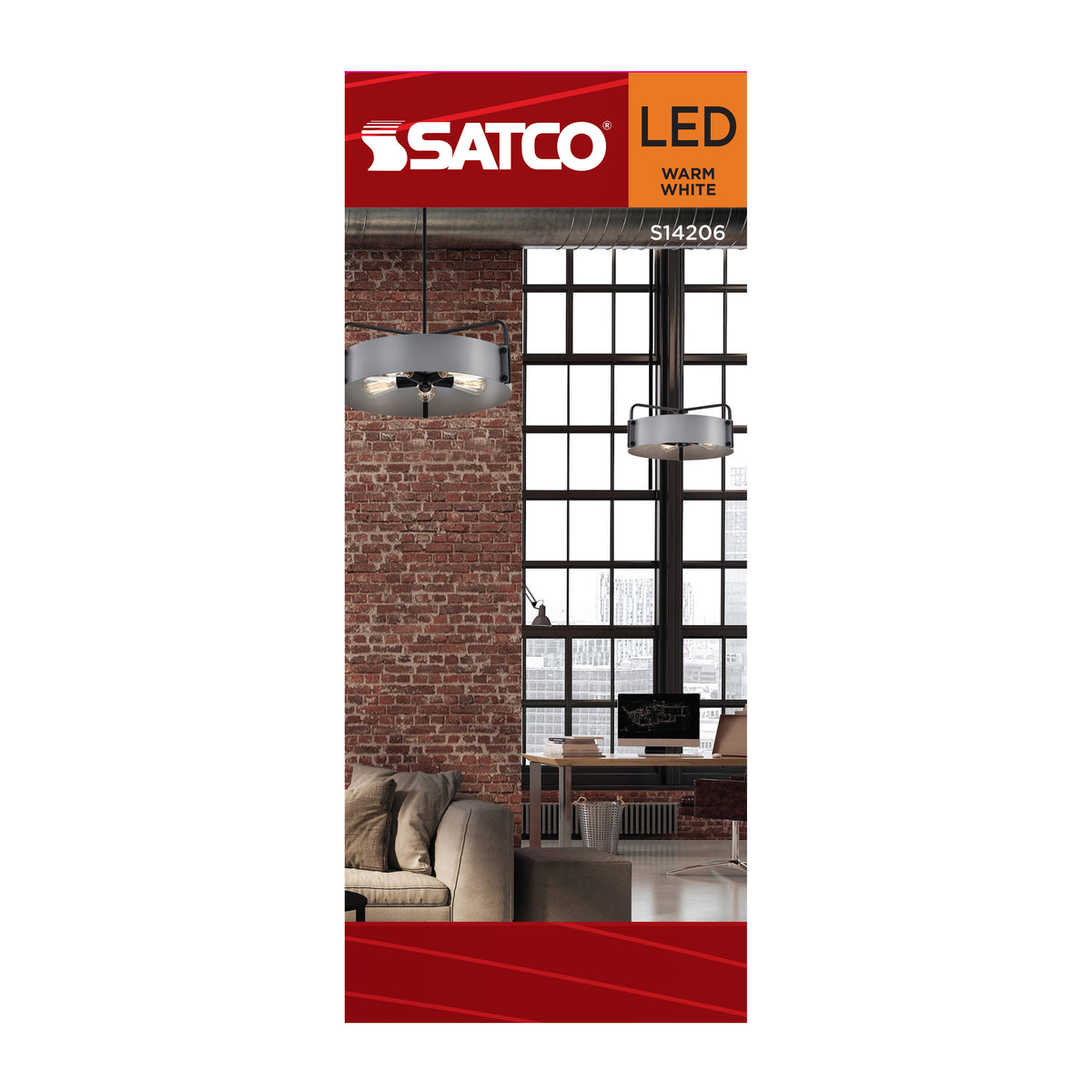 3.5 Watt ST19 LED - 2000K CCT - Medium Base - Clear Glass - Amber Coil Filament - Dimmable - 120 Volt
