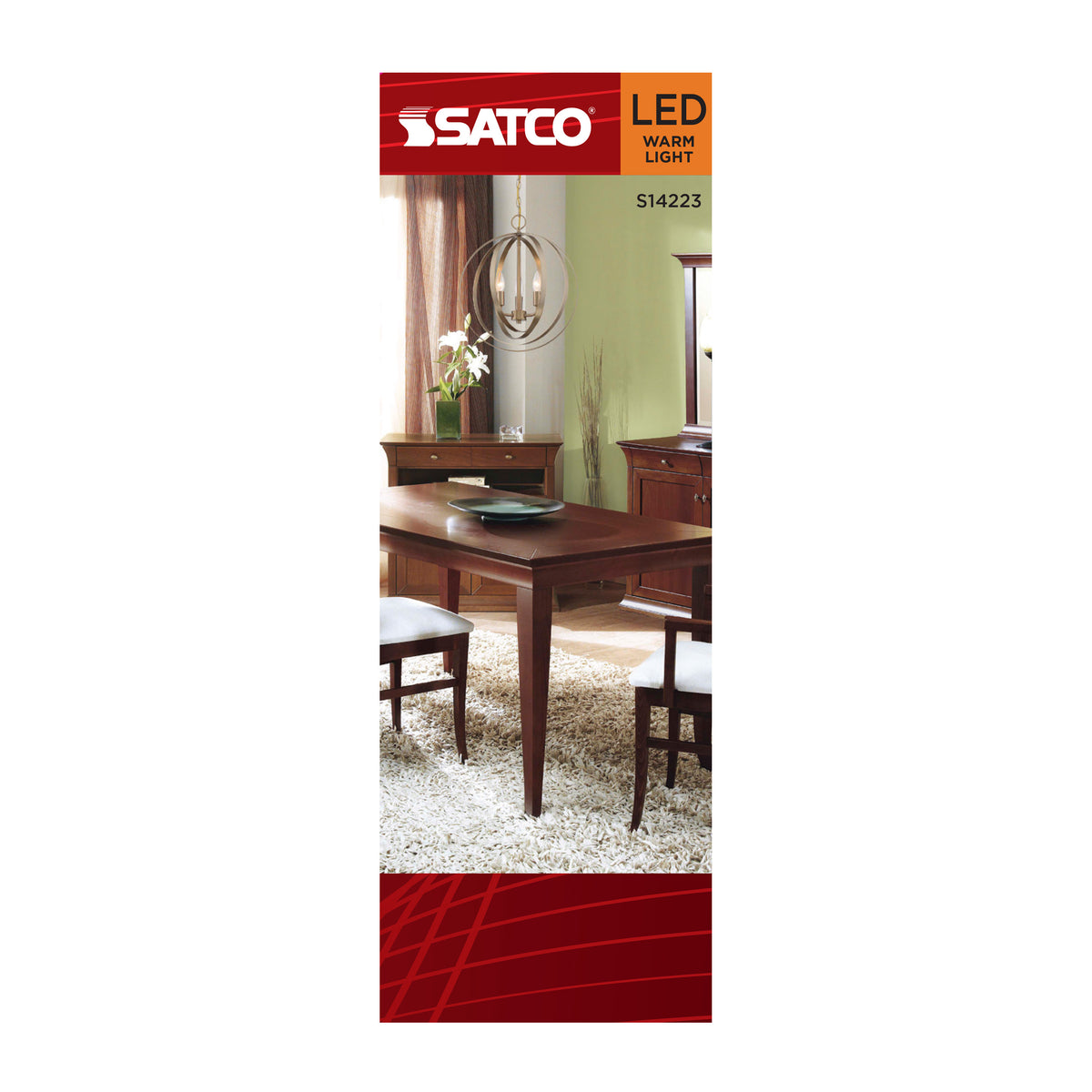 5.5 Watt C11 LED - 2000K CCT - Medium Base - Clear Glass - Amber Coil Filament - Dimmable - 120 Volt