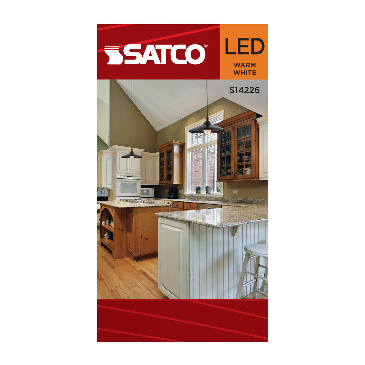 3.5 Watt A19 LED - 2000K CCT - Medium Base - Clear Glass - Amber Coil Filament - Dimmable - 120 Volt