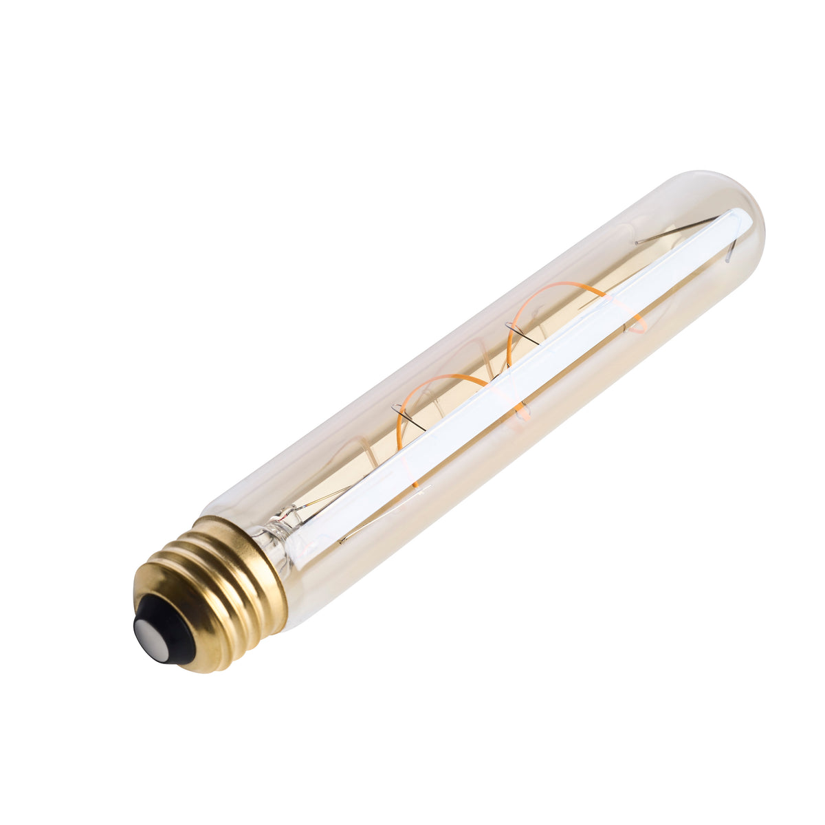 3.5 Watt T9 LED - 2000K CCT - Medium Base - Clear Glass - Amber Coil Filament - Dimmable - 120 Volt