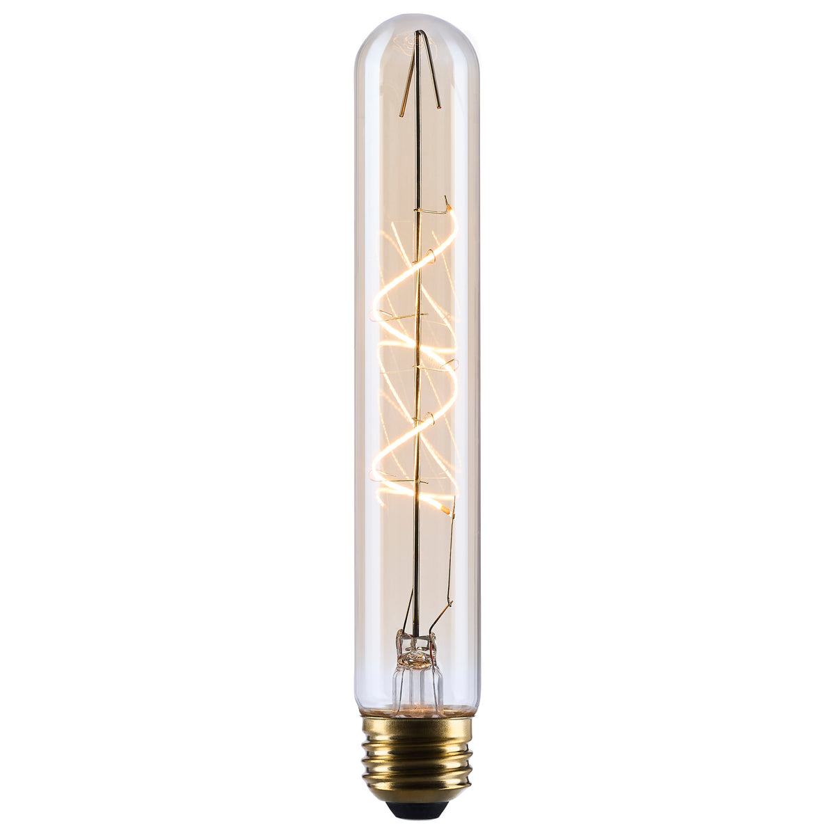 5.5 Watt T9 LED - 2000K CCT - Medium Base - Clear Glass - Amber Coil Filament - Dimmable - 120 Volt