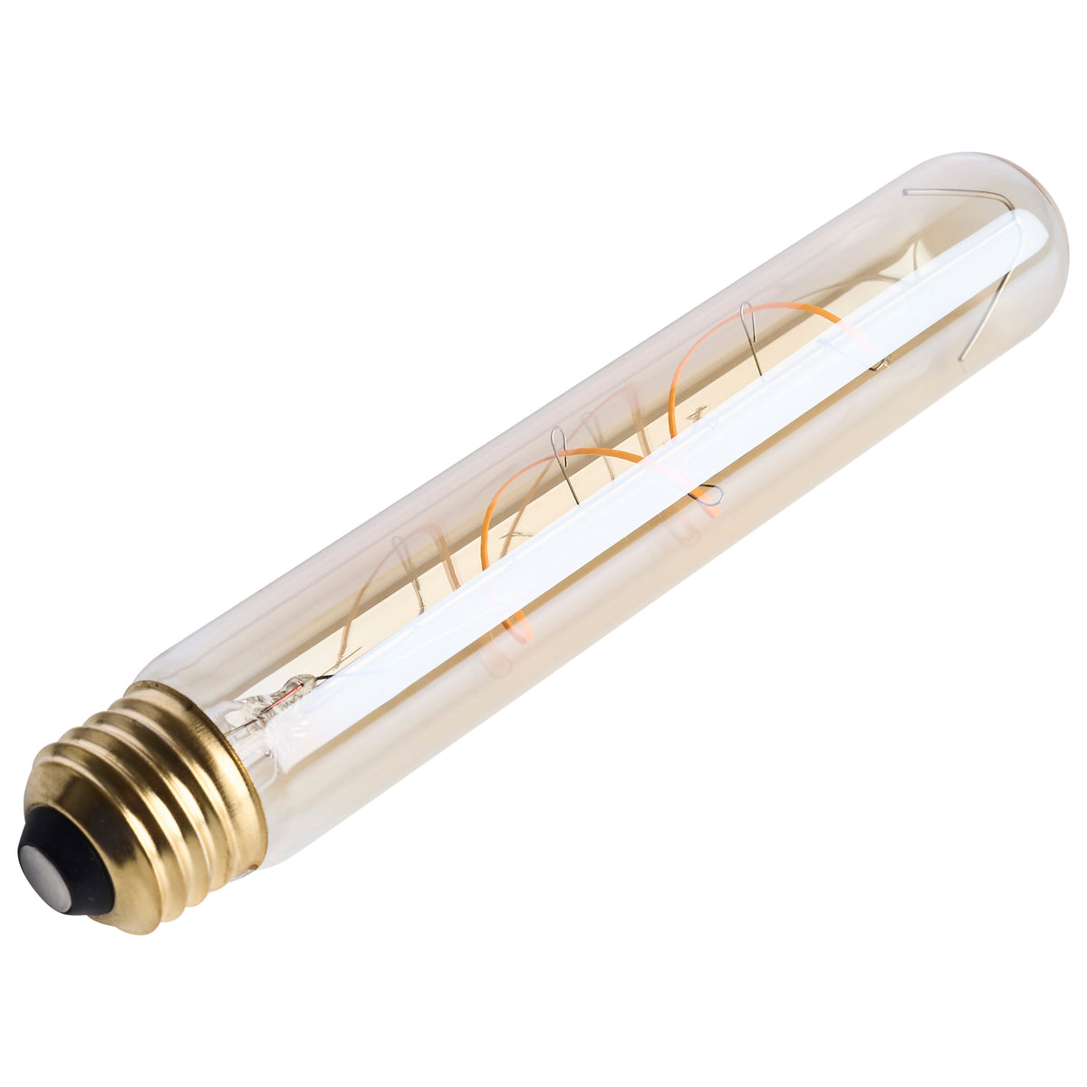 5.5 Watt T9 LED - 2000K CCT - Medium Base - Clear Glass - Amber Coil Filament - Dimmable - 120 Volt