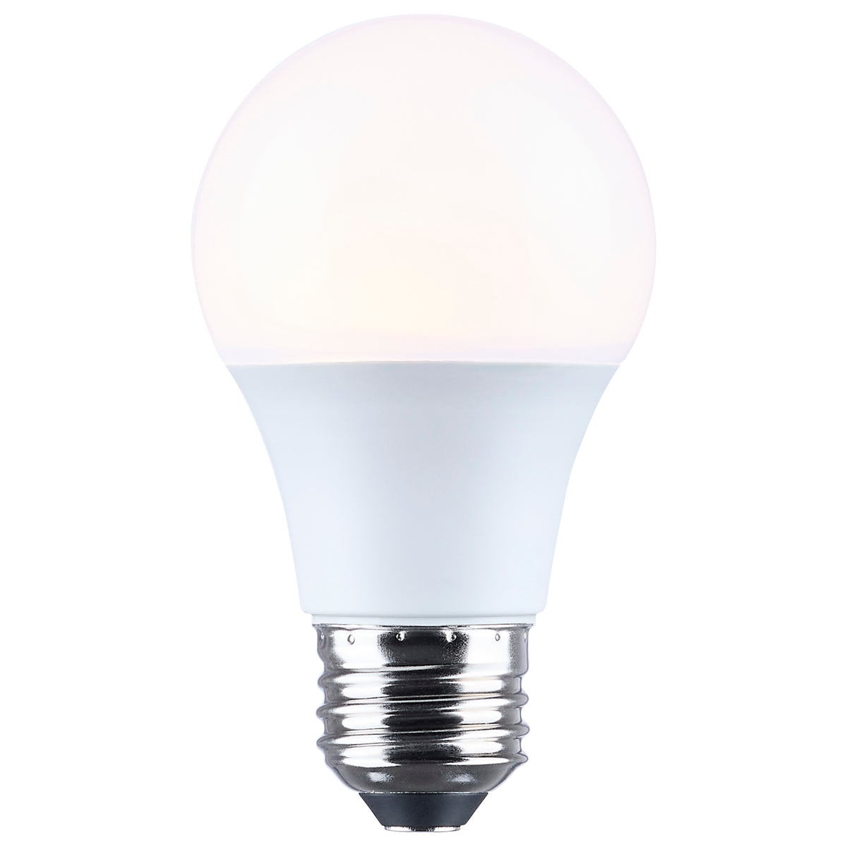 5 Watt LED A19 - 3000K CCT - Medium Base - Plastic - 120 Volt - 4-Pack