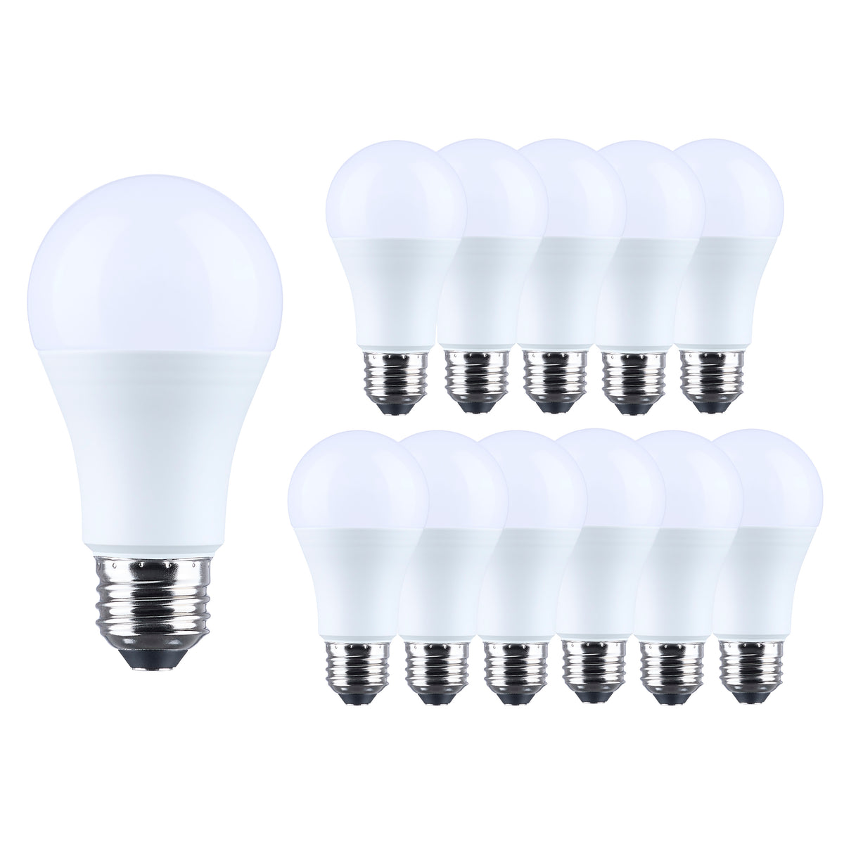 15 Watt LED A19 - 4000K - Medium Base - Plastic - 120 Volt - 12-Pack product image