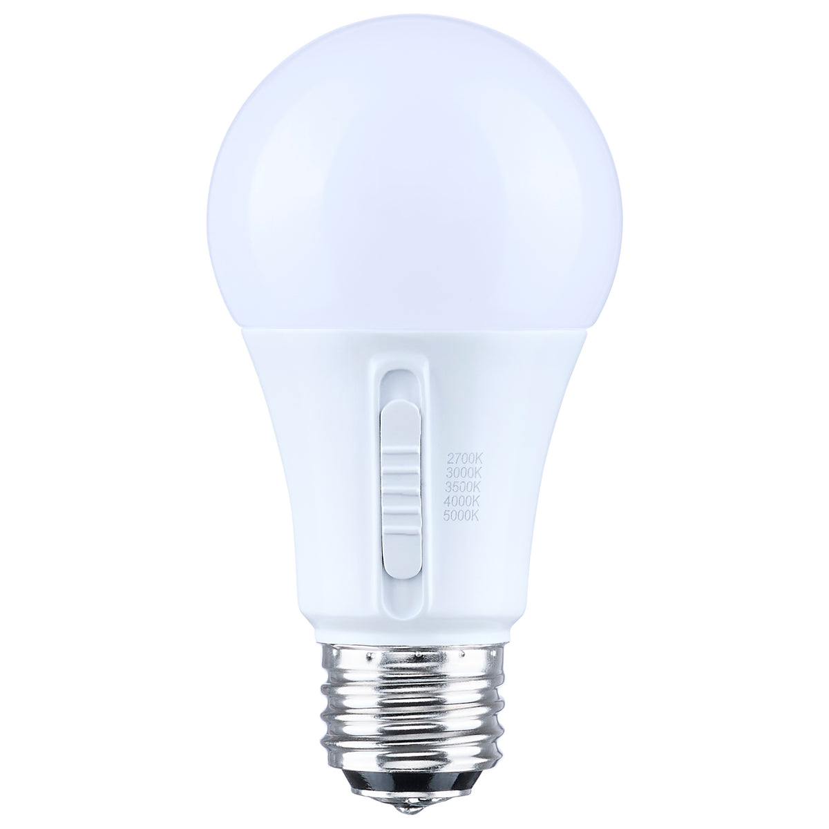 15 Watt LED A19 - 27K/3K/35K/4K/5K - Medium Base - Plastic - 12-24 Volt AC - 12-34 Volt DC - 1-Pack bulb or fixture view