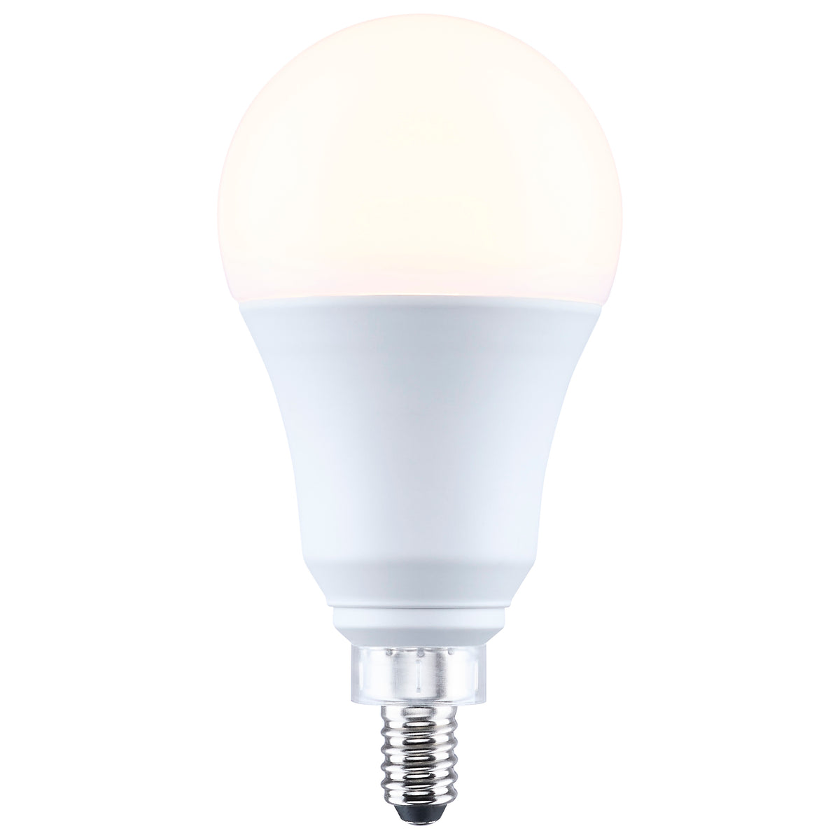 9.5 Watt A19 LED - 2700K CCT - 80 CRI - Candelabra Base - Plastic - Dimmable - 120 Volt