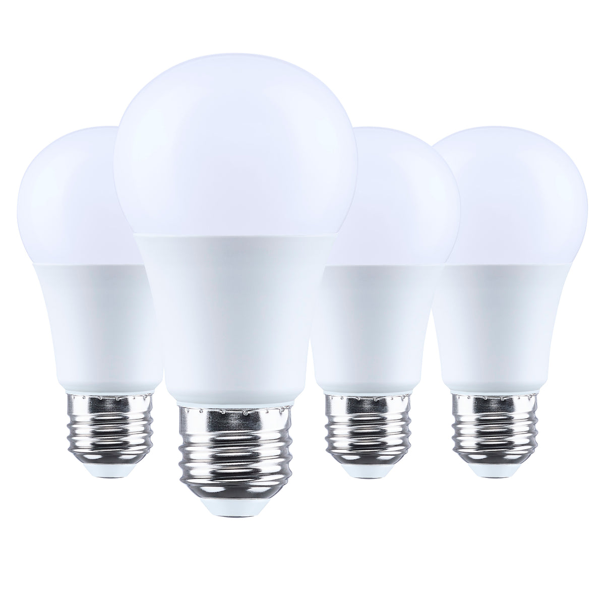12 Watt A19 LED - 4000K - 80 CRI - Medium Base - Plastic - Dimmable - 120 Volt - 4-Pack product image