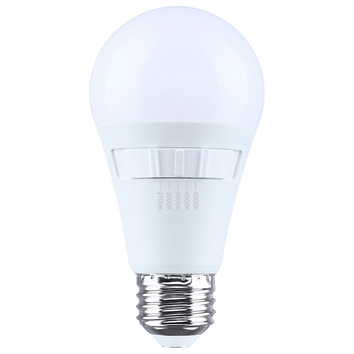 12 Watt A19 LED - 27K/30K/35K/40K/50K - 80 CRI - Medium Base - Plastic - Dimmable - 120 Volt