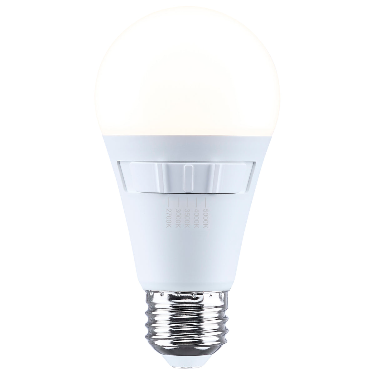 14 Watt A19 LED - 27K/30K/35K/40K/50K CCT - 80 CRI - Medium Base - Plastic - Dimmable - 120 Volt