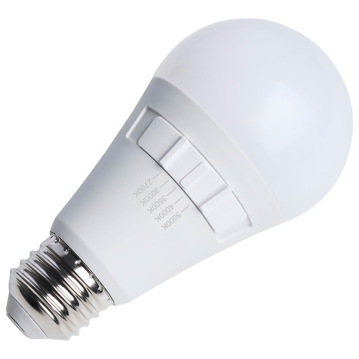14 Watt A19 LED - 27K/30K/35K/40K/50K CCT - 80 CRI - Medium Base - Plastic - Dimmable - 120 Volt