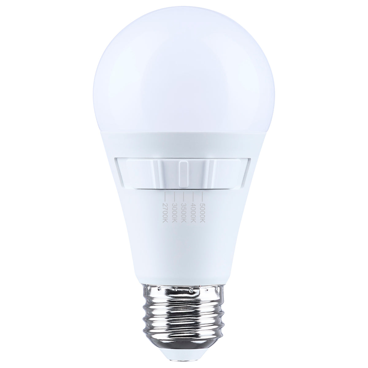 12 Watt A19 LED - 27K/30K/35K/40K/50K - 90 CRI - Medium Base - Plastic - Dimmable - 120 Volt for living rooms and bedrooms