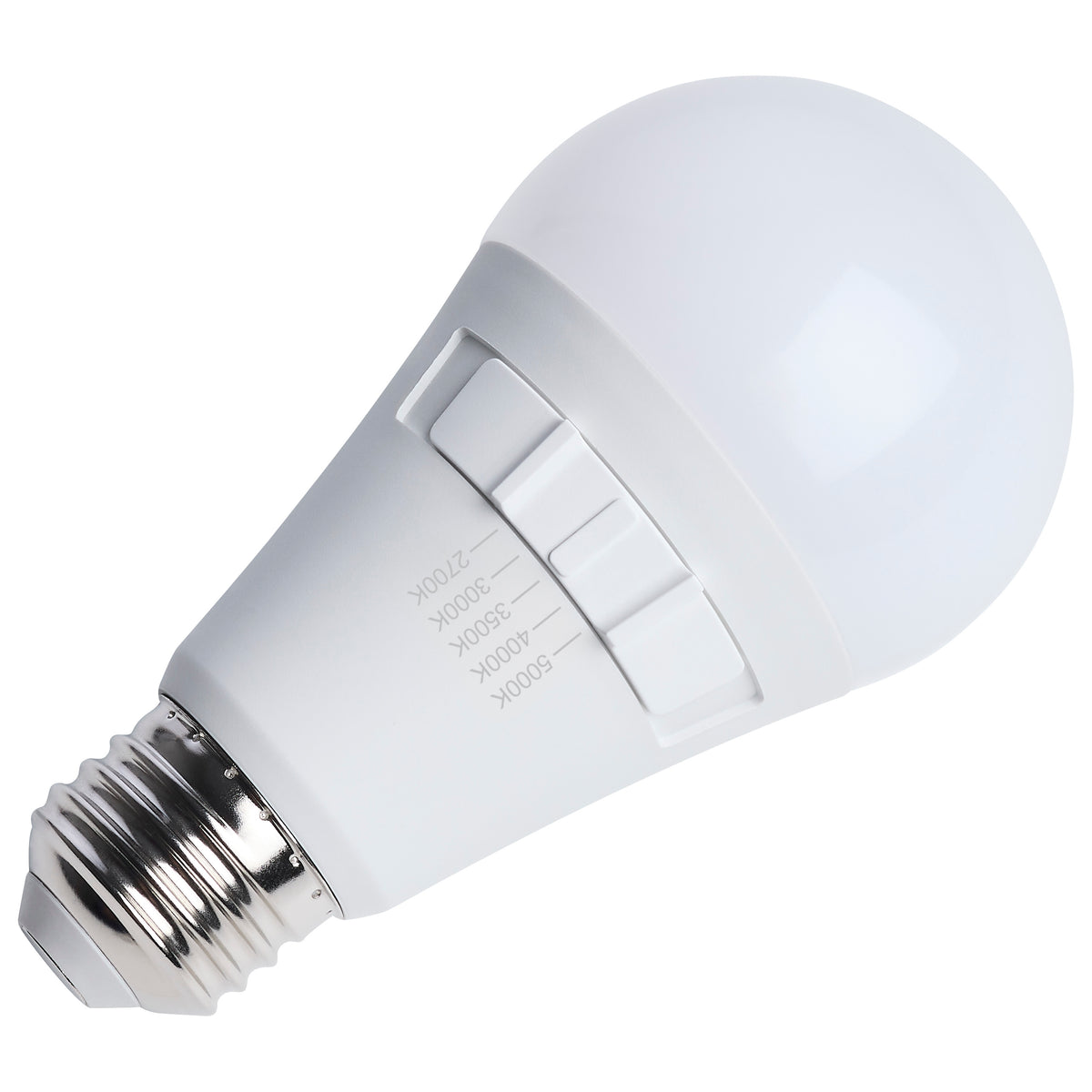 14 Watt A19 LED - 27K/30K/35K/40K/50K CCT - 90 CRI - Medium Base - Plastic - Dimmable - 120 Volt