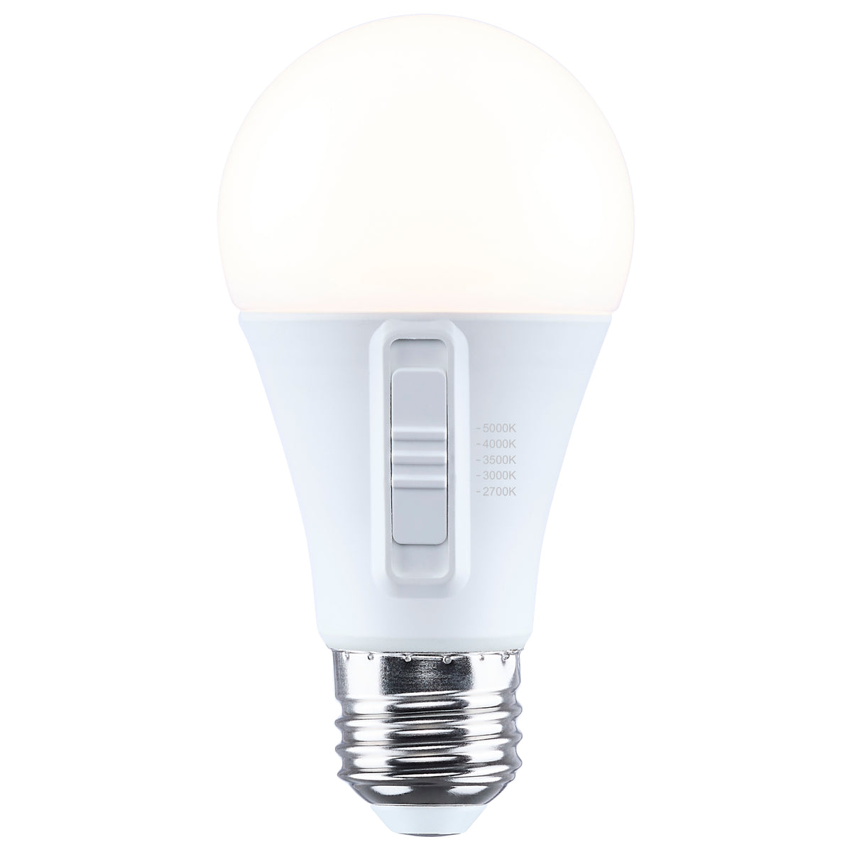 11.9 Watt A19 LED - 27K/30K/35K/40K/50K CCT - 90 CRI - Medium Base - Plastic - Dimmable - 120 Volt