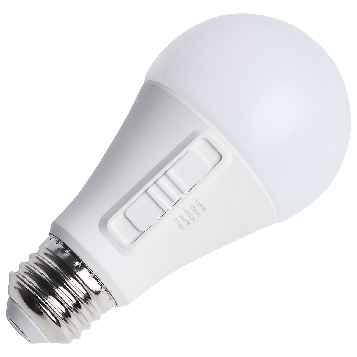 11.9 Watt A19 LED - 27K/30K/35K/40K/50K CCT - 90 CRI - Medium Base - Plastic - Dimmable - 120 Volt