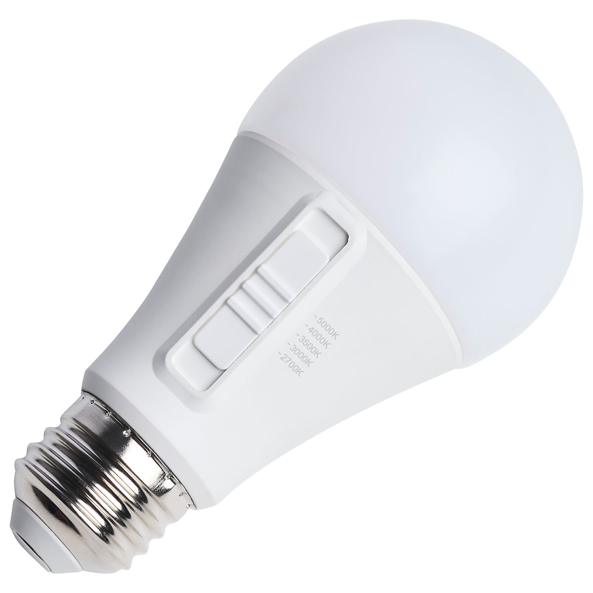 13.9 Watt A19 LED - 27K/30K/35K/40K/50K CCT - 90 CRI - Medium Base - Plastic - Dimmable - 120 Volt